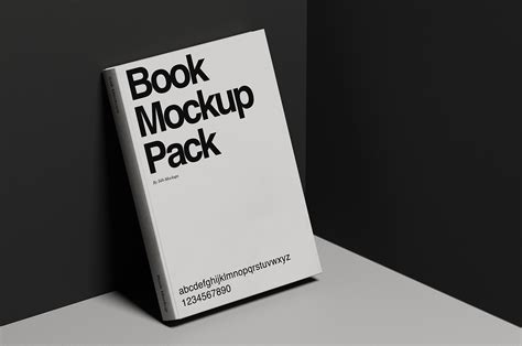 Mockup Pack Minimal Book Covers Masterbundles
