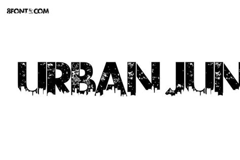 Urban Jungle Demo Graphic Design Fonts