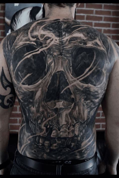 Discover 69 Full Back Skull Tattoo Ineteachers