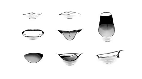 Tutorial How To Draw Lips Mouth Как рисовать губы рот Рисовать