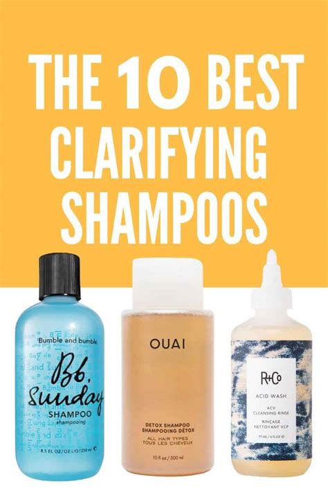 10 Best Clarifying Shampoos For Damaged Hair Why It Really Works