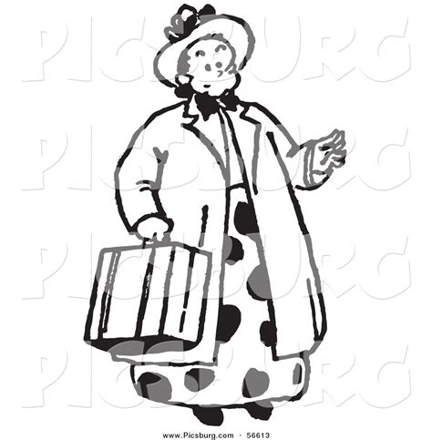 Black And White Clipart Lady 10 Free Cliparts Download Images On