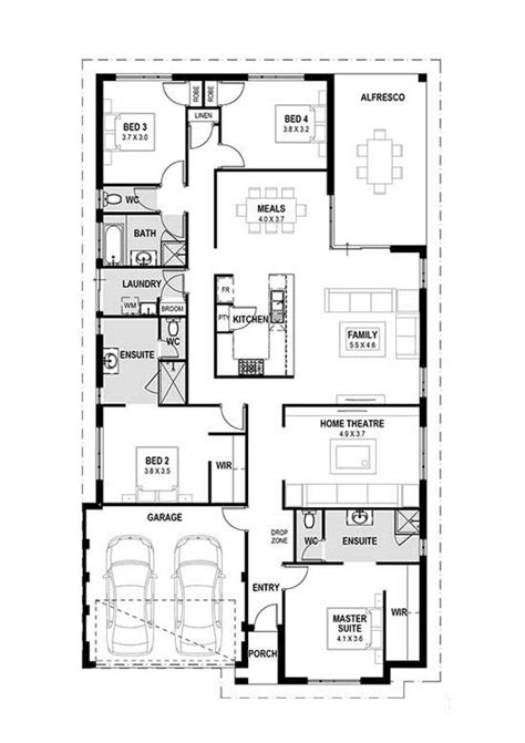 My Byron Home Designs Perth Single Storey House Design Plan Perth Wa