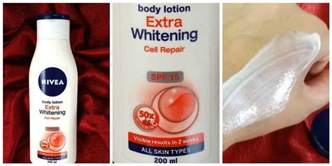 Nivea Extra Whitening Body Lotion Cell Repair And Uv Protect Vit C