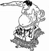 Sumo Drawing Wrestler Japan Getdrawings Clipart Found Webstockreview sketch template