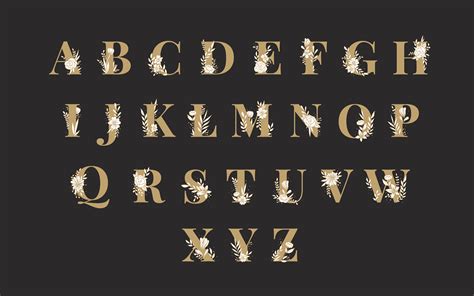 Fancy Capital Letters Alphabet