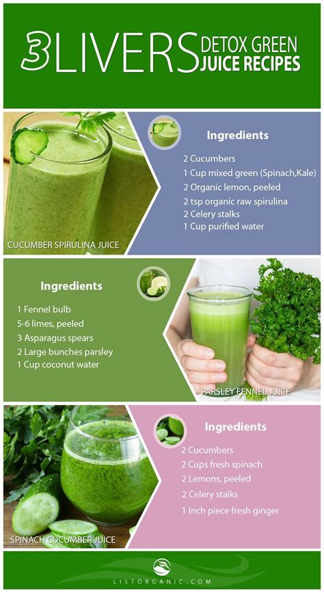 Liver Detox Green Juices Recipes Detox Juices Health Juice Recipes