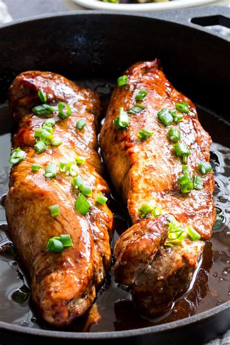 It is usually on the smaller side, but an extremely tender cut of meat. Paleo Pork Tenderloin with Teriyaki Sauce (Whole30) | Recipe | Paleo pork tenderloin, Pork ...