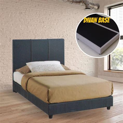 Furniture Direct Zoya Single Size Divan Bed Frame Katil Single Divan