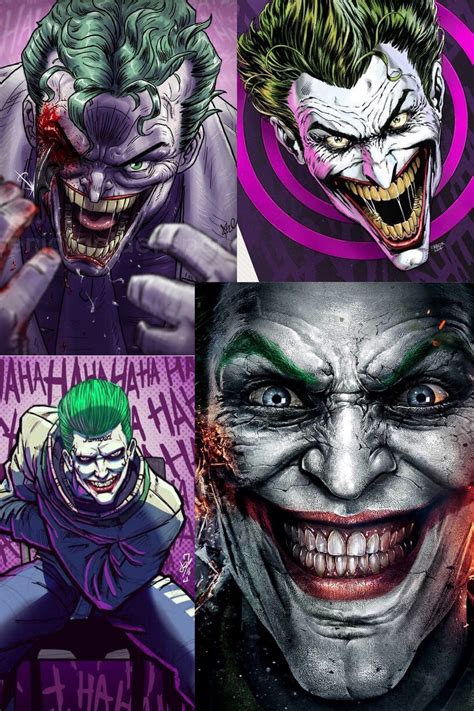 The Joker Comic Villains Comic Book Superheroes Dc Comic Books