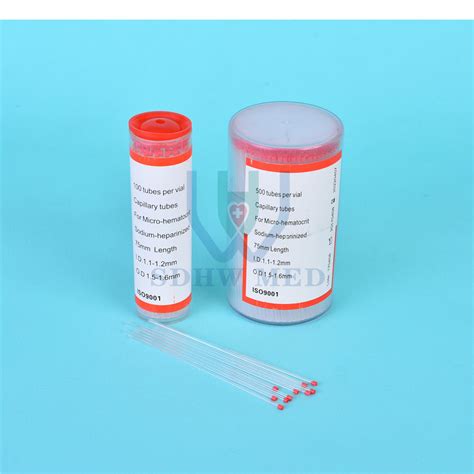 Medical Micro Hematocrit Capillary Blood Tube Buy Capillary Blood Tube