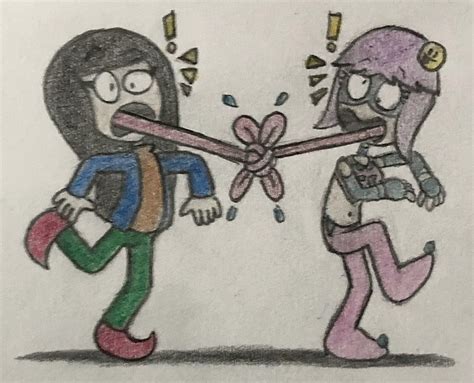 Tongue Tied Girls By Jjsponge120 On Deviantart