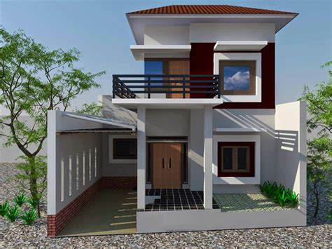 Contoh Rumah Minimalis Modern Terbaru Gambar Design Rumah