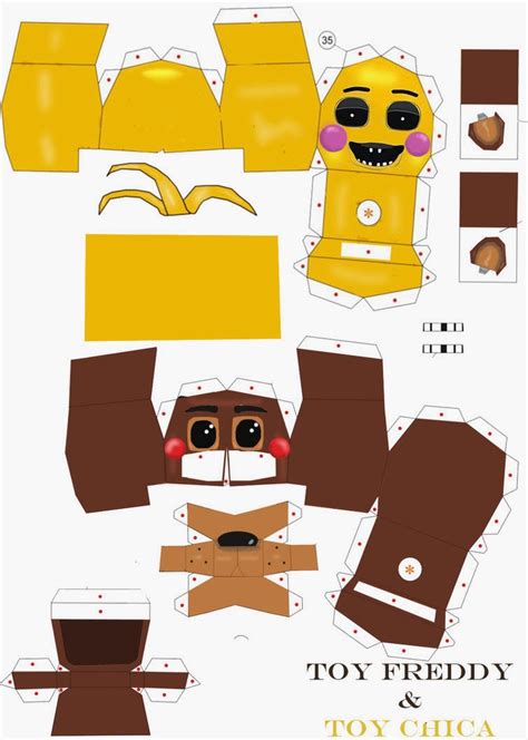 New Mini Foxy Papercraft By Jackobonnie On Deviantart Fnaf Crafts Hot