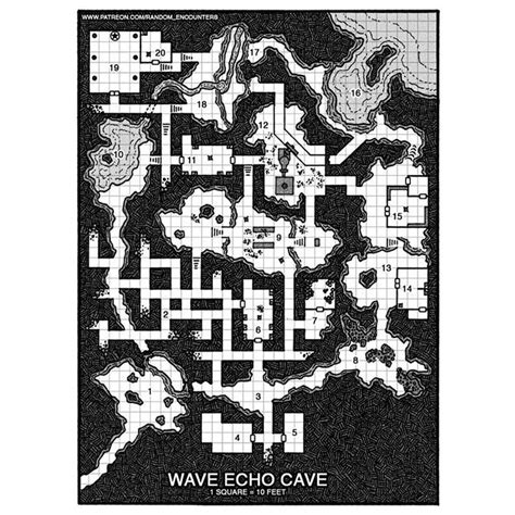Here Is The Last Of The Phandelver Maps Wave Echo Cave Enjoy Ill Be