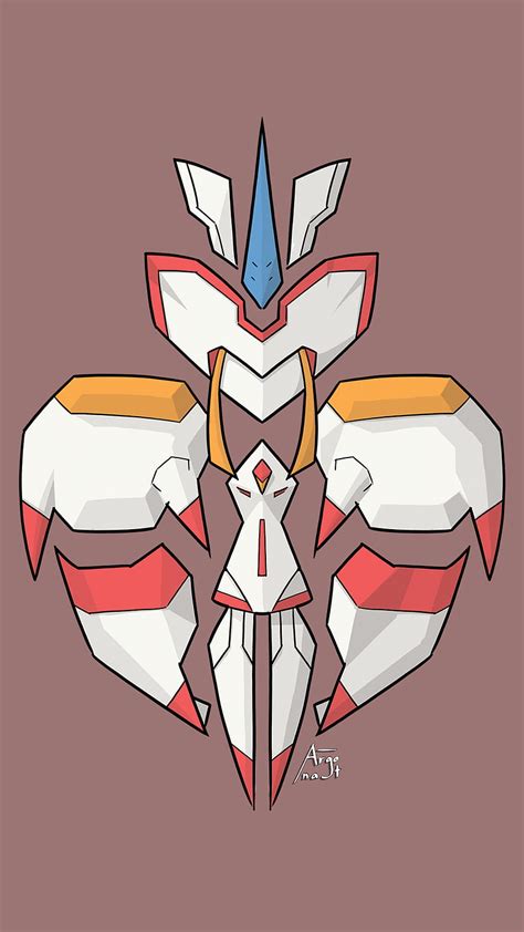 Artstation Darling In The Franxx Mech Designs Strelitzia Franxx Hd