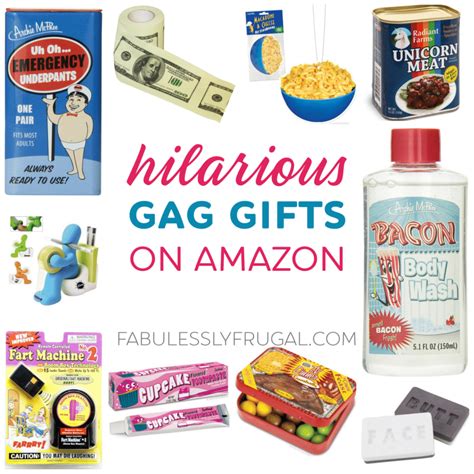 Check spelling or type a new query. 15 Funny Amazon Gag Gifts Under $15 Each - Fabulessly Frugal