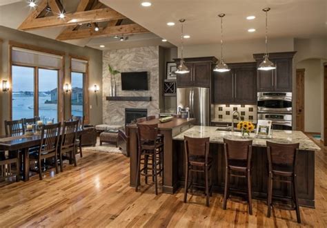 Rustic Modern Lake House - Transitional - Kitchen - Omaha - by Core