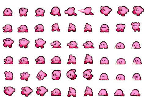 Kirby Sprite Sheet