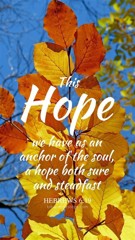 Autumn Leaves Hebrews 619 Phone Wallpaper Free Bible Verses To Go