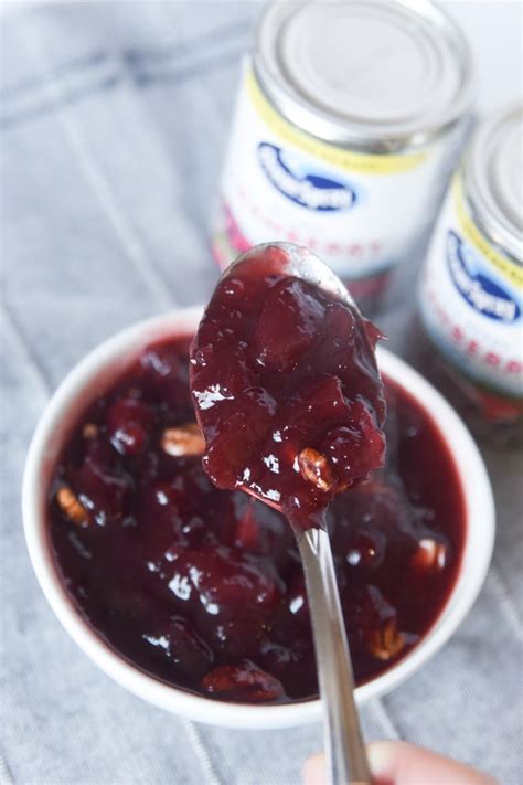 Canned Cranberry Sauce Recipe Homemade Taste