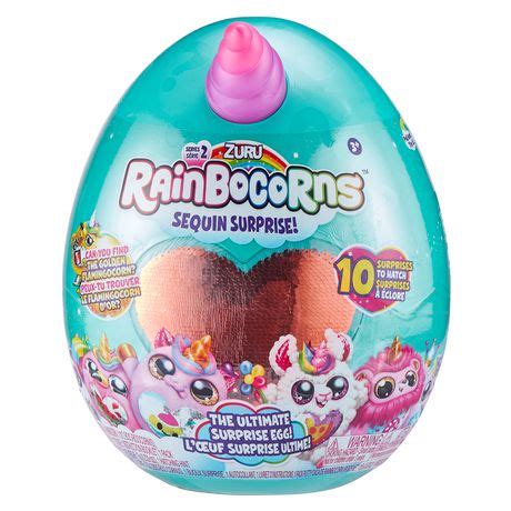 Rainbocorns Series 2 The Ultimate Surprise Egg By ZURU Walmart Canada