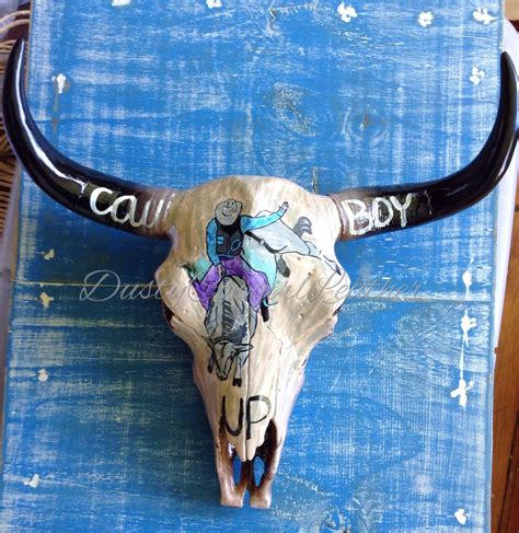 Pin By Ac On Redecorating Painted Cow Skulls Skull Painting Painted