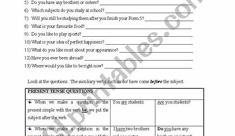 Questions - ESL worksheet by cherilady