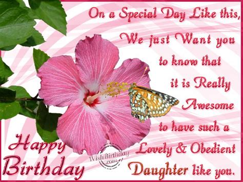 Happy Birthday To A Lovely Daughter Birthday Wishes Happy Birthday