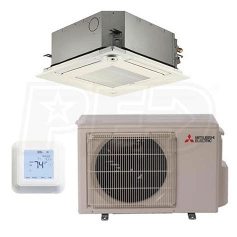 Mitsubishi 15k Btu Cooling Heating M Series Ceiling Cassette Air