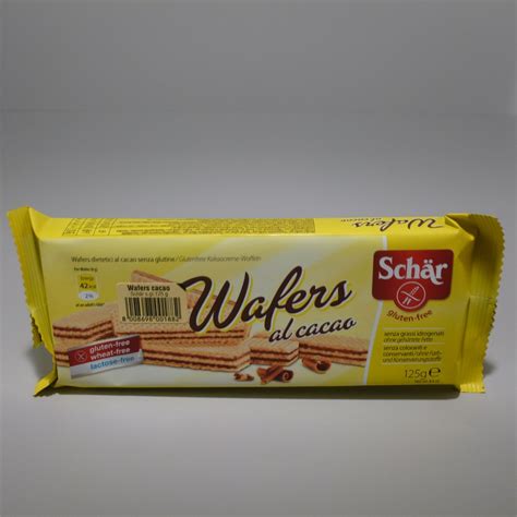 Schär Gluténmentes Wafer Kakaós Ostya 125 G Csokoládék Keks