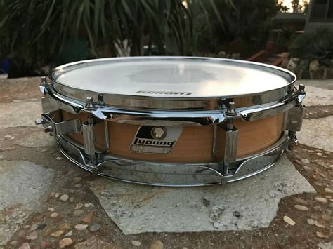 Ludwig Piccolo Snare Drum 13 X 35 Natural Maple Lacquer Blakes