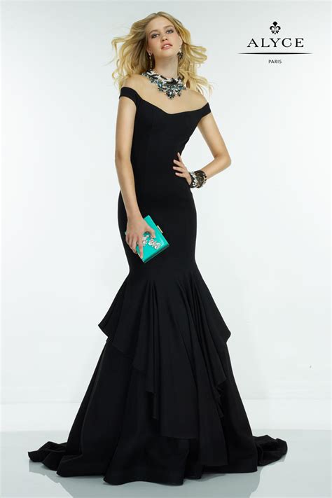 Claudine For Alyce Prom Dress 2551 Terry Costa