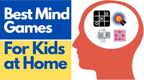Best Fun Mind Games For Your Kids Kids Activities At Home Youtube