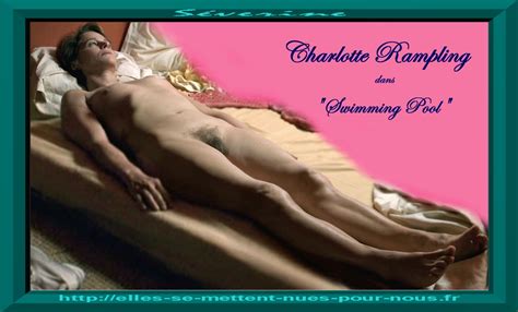 Nackte Charlotte Rampling In Swimming Pool