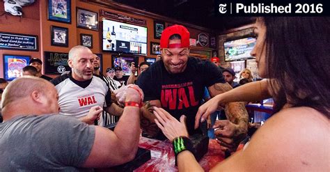 Arm Wrestlings Popularity Goes Over The Top The New York Times