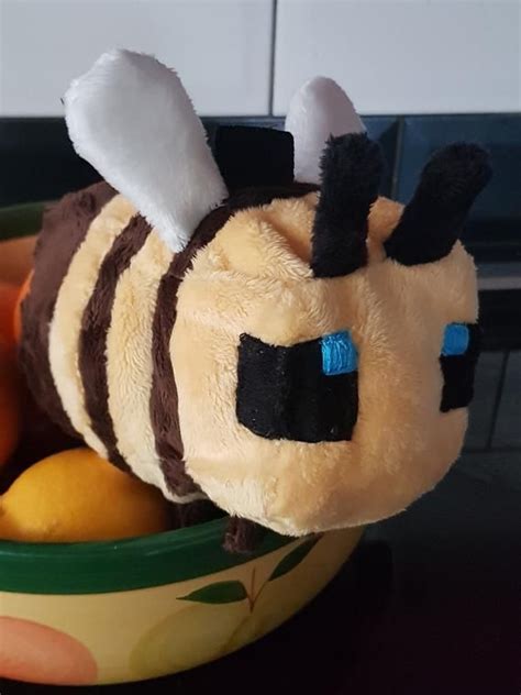 What A Cutie My Version Of The Minecraft Bee In Soft Minky Fabric Super Cute Super Sweet And