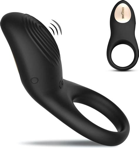 Erocome Full Silicone Vibrating Sagitta Cock Ring Waterproof Rechargeable Penis