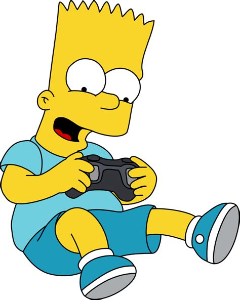 Bart Simpson With Headphones