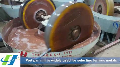 Gold Ore Milling Machine 1200b Wet Pan Mill Buy Large Capacity Wet
