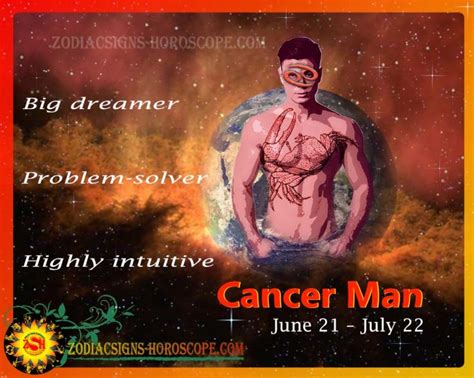 A cancer man not only understands how you think and feel but thinks and feels the same way. Cancer Man: Characteristics and Personality Traits of ...