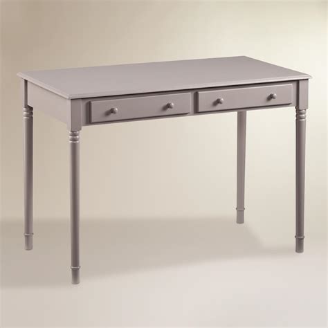 Save on gray writing desks free shipping at bellacor! Gray Wood Farran Writing Desk | World Market