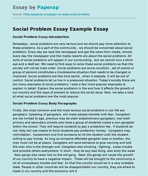 Paragraph On Social Issues Short Paragraph On Social Problems