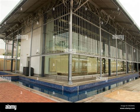 Ecuador La Ciudad De Guayaquil Edificio Antiguo De Hierro Fotografía