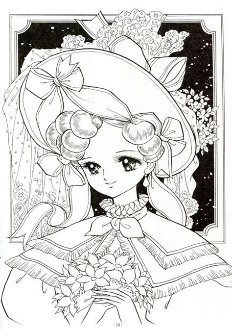 Japanese Shoujo Coloring Book 1 Mama Mia Picasa Web Albums Manga