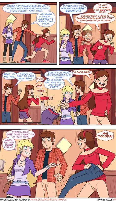 Post 4020332 Comic Dipper Pines Gravity Falls Incognitymous Mabel Pines Pacifica Northwest