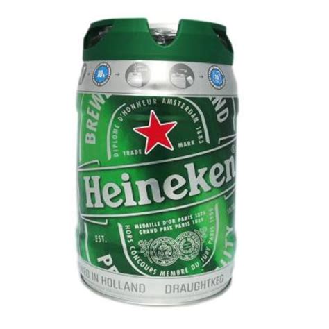 Cerveza Clara Heineken Barril 5 L Walmart