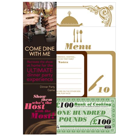The dinner party, art, and revolution. Come Dine With Me Dinner Party Game | Drinkstuff