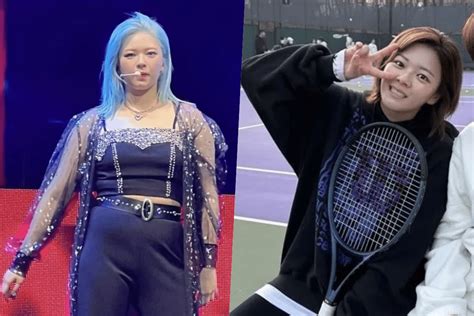 Twices Jeongyeon Looks Dazzling After Successfully Losing Weight By Playing Tennis Mymusictaste