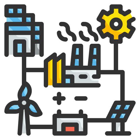 Smart Grid Free Industry Icons